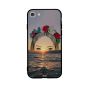 Girl Looks Through Sunset Printed Back Cover for Apple iPhone 7