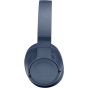 JBL Tune 710 Bluetooth Over Ear Headphones with Microphone, Blue - JBLT710BTBLU