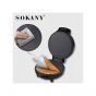 Sokany Ice Cream Cone Maker, 1000 Watt, Black - SK-525