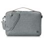 HP Laptop Shoulder Bag, 15.6 Inch, Grey - 1A213AA