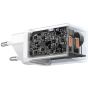 Baseus Wall Charger, 40W, 2 USB-C Ports, White - CCGP180102