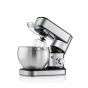 Black Stone Stand Mixer with 4 Attachments, 12 Liter, 2300 Watt,  Stainless Steel - BS-614