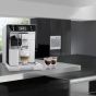 Delonghi PrimaDonna Class Espresso Machine with Attachments, 2 Liters, 1450W, White - ECAM550.65.W