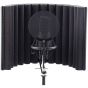 sE Electronics Wired Studio Vocal Recording Package with Reflection Filter, Grey - X1-S