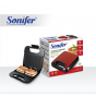 Sonifer Sandwich Maker, 750W, Red and Black - SF-6104