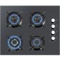 Star Max Pro Gas Built-in Hob, 60 CM, 4 Burners, Black - ‎LX40 TAHDF