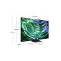 Samsung 55 Inch  4K UHD Smart OLED TV with Built in Receiver -QA55S90DAWXXY