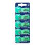 Sony  377 Coin Battery, 1.55Volts, 5 Pieces, Silver - SR626SW