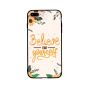 Believe In Yourself Flora Design Printed Back Cover for Apple iPhone 8 Plus