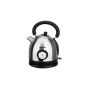 Swiss Pro Plus Retro Electric Kettle, 1.8 Liter, 2200 Watt, Silver - SP-WK2200BS