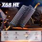 Attack Shark Wired Gaming Keyboard, Black - X68HE