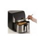 Kenwood Air Fryer, 7 Liters, 1700 Watt, Black and Silver - HDM80.000SS