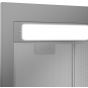 Beko Built-in Pyramids Hood, 60 CM, Stainless Steel - CWB 6441 XN