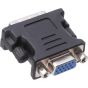 محول كيندكس DVI الي VGA، اسود - KX1762