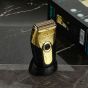 VGR Rechargeable Hair shaver, Wet and Dry, Black and Gold - V-383
