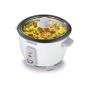 Kenwood Rice Cooker, 0.6 Litre, 350 Watt, White and Silver- RCM30