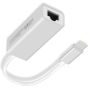 Keendex Type-C Adapter To Gigabit Ethernet Lan, Silver - KX1670