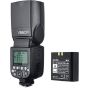 Godox Camera Flash with  Battery, Black - V860IIF