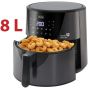 Mienta Digital Air Fryer, 8 Liters, 1700 Watt, Black - AF47634A