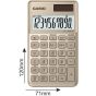 آلة حاسبة ديجيتال كاسيو، ذهبى - SL-1000SC-GD-N-DP