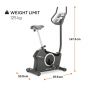 Entercise Proform Bike, 125kg, Black - 225-CSX