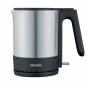 Severin Electric Kettle, 1.7 Liters, 2200 Watt, Black and Silver - WK 3409