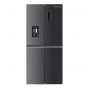 White Whale No Frost Inverter Refrigerator, 435 Liters, Black - WR-7399AB, with Mini Bar Refrigerator, 95 Liters, Silver - WRH4KSS