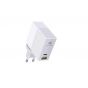 شاحن ايكونز، 65 وات، 2 منفذ USB، ابيض - XWPD6W