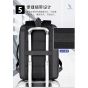 N Elegance Laptop Backpack for 15.6 Inch Laptops - Black
