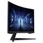 شاشة العاب WQHD LCD سامسونج اوديسي G5، دقة WQHD، مقاس 27 بوصة، اسود - LC27G55TQBMXEG