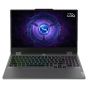 لاب توب جيمنج لينوفو LOQ 15IAX9، انتل كور  i5-12450HX، هارد SSD سعة 512 جيجا، رام 16 جيجا، شاشة مقاس 15.6 بوصة، بدقة FHD، كارت شاشة انفيديا جي فورس   RTX 2050 سعة 4 جيجا - رمادي