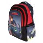 Gharibo Bags School Backpack For Boys, How to Train your Dragon Pattern - Black and Red