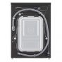 LG Front Load Inverter Washing Machine, 8KG, Platinum Black - F4Y2TYGYZ