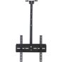 TV Ceiling Mount for 26 to 55 Inch TVs - Black