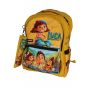 Gharibo Bags School Backpack With Pencil Case For Girls, Luca Pattern - Yellow