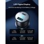 Joyroom Car Charger, 2 USB Ports, 53W, Black - JR-CCD01
