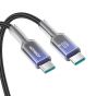 Joyroom Crystal Clear Series Charging Cable USB-C, 60 Watt, 1.2 Meters, Black -  S-A42