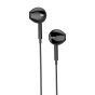 Iconz In Ear Wired Earphones with Microphone, Black - XIE01K