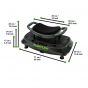 Tunturi Cardio Fit Vibration Plate, 150 kg, Black - V20