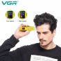 ماكينة تشذيب الشعر في جي ار، يمكن إعادة شحنها، ذهبي - V-956