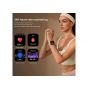 Mibro T2 Smart Watch, 1.75 Inch - Light Gold Case and Strap
