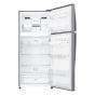 LG Top Freezer Refrigerator with Inverter Motor, No Frost, 506 Liters, Silver - GN-H722HLHL