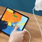 كابل USB-C يوجرين، 60 وات، 1 متر، ابيض - US264