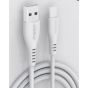 كابل USB الى لايتنينج بي زد اكس، طوله 1 متر، ابيض - KX 3341
