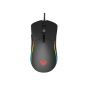 Meetion Wired Gaming Mouse, 12000 DPI, RGB, Black - GM19-2023