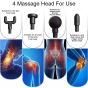 مسدس تدليك، 20 وات، اسود - kh-740