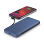 Belkin BoostCharge Plus Power Bank, 10000mAh, 3 Ports, Blue - BPB006BTBLU