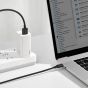 Baseus Superior Series USB-A to USB-C Charging and Data Cable, 1 Meter, Black - CATYS-01