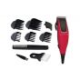 Remington Corded Hair Clipper, Red/Black - HC5018