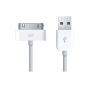 كابل شحن USB، طوله 1 متر، لابل ايباد 2 - ابيض